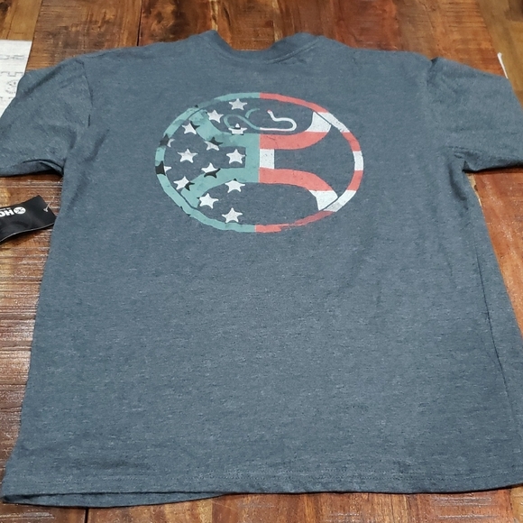 HOOEY  Blue Graphic T-Shirt NWT - Picture 1 of 6